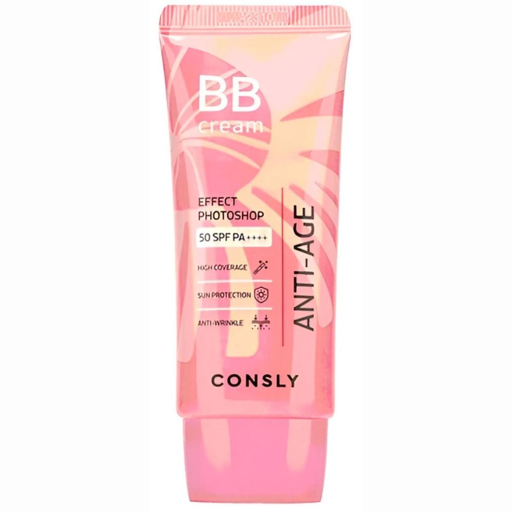 Омолаживающий BB крем CONSLY Effect Photoshop Anti-Age BB Cream SPF50 PA++++, 50 мл