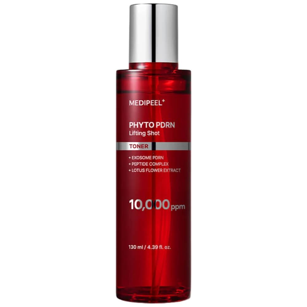 Пептидный лифтинг-тонер с ПДРН MEDIPEEL Phyto Exosome PDRN Lifting Shot Toner, 130 мл