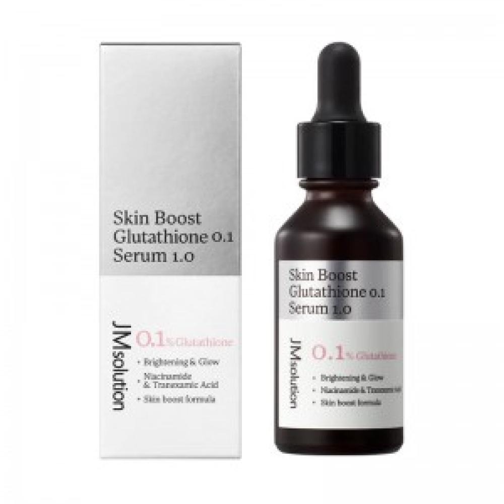 Осветляющая сыворотка-бустер с глутатионом JMsolution Skin Boost Glutathione 0.1 Serum 1.0, 30 мл