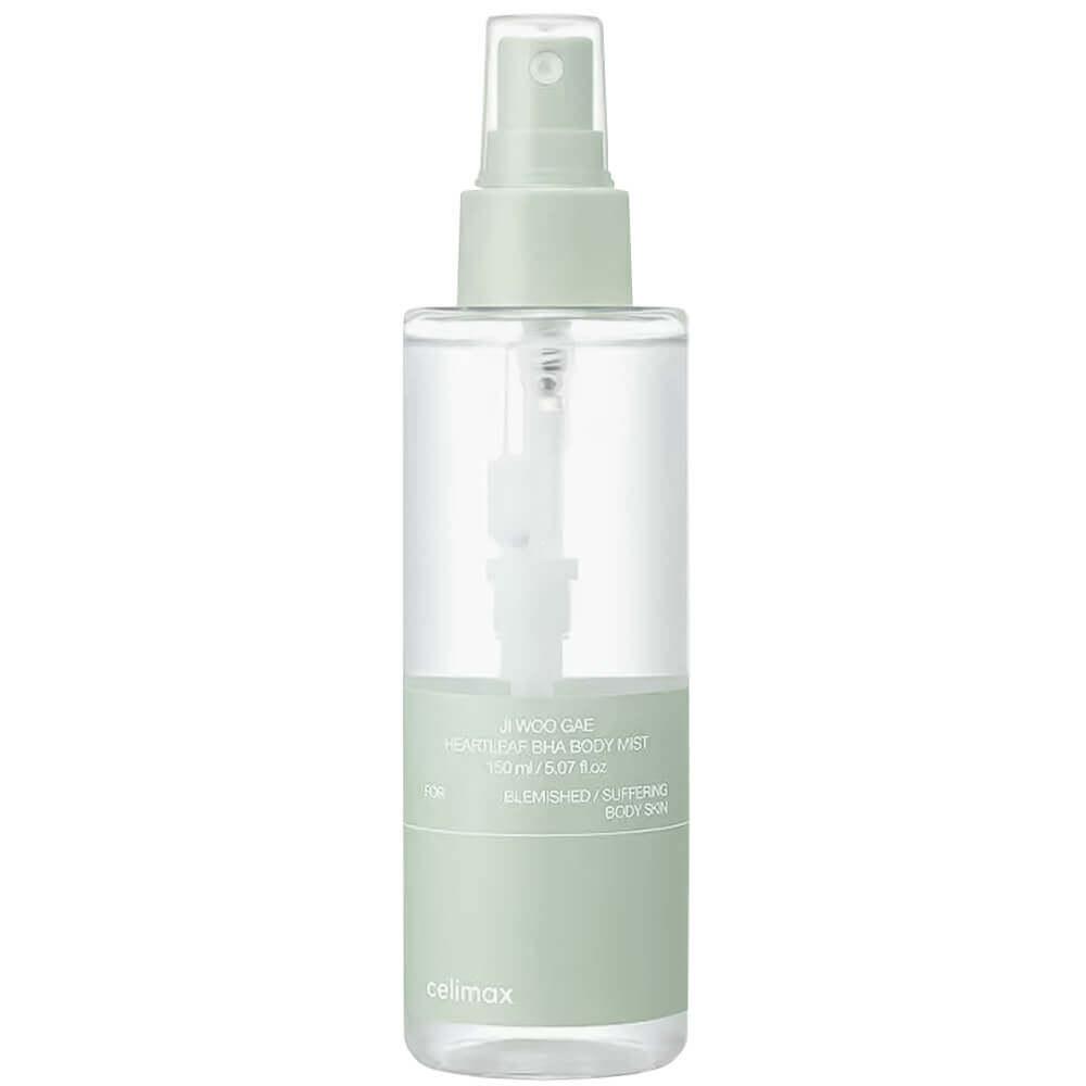 Мист для тела с BHA против акне Celimax Ji Woo Gae Heartleaf BHA Body Mist, 150 мл