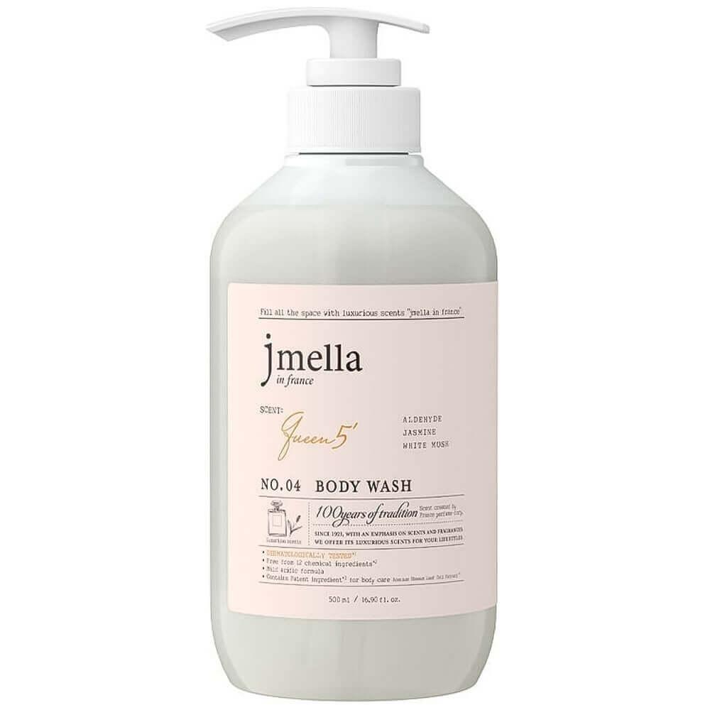 Слабокислотный парфюмированный гель для душа Jmella In France Body Wash 04 Queen 5, 500 мл