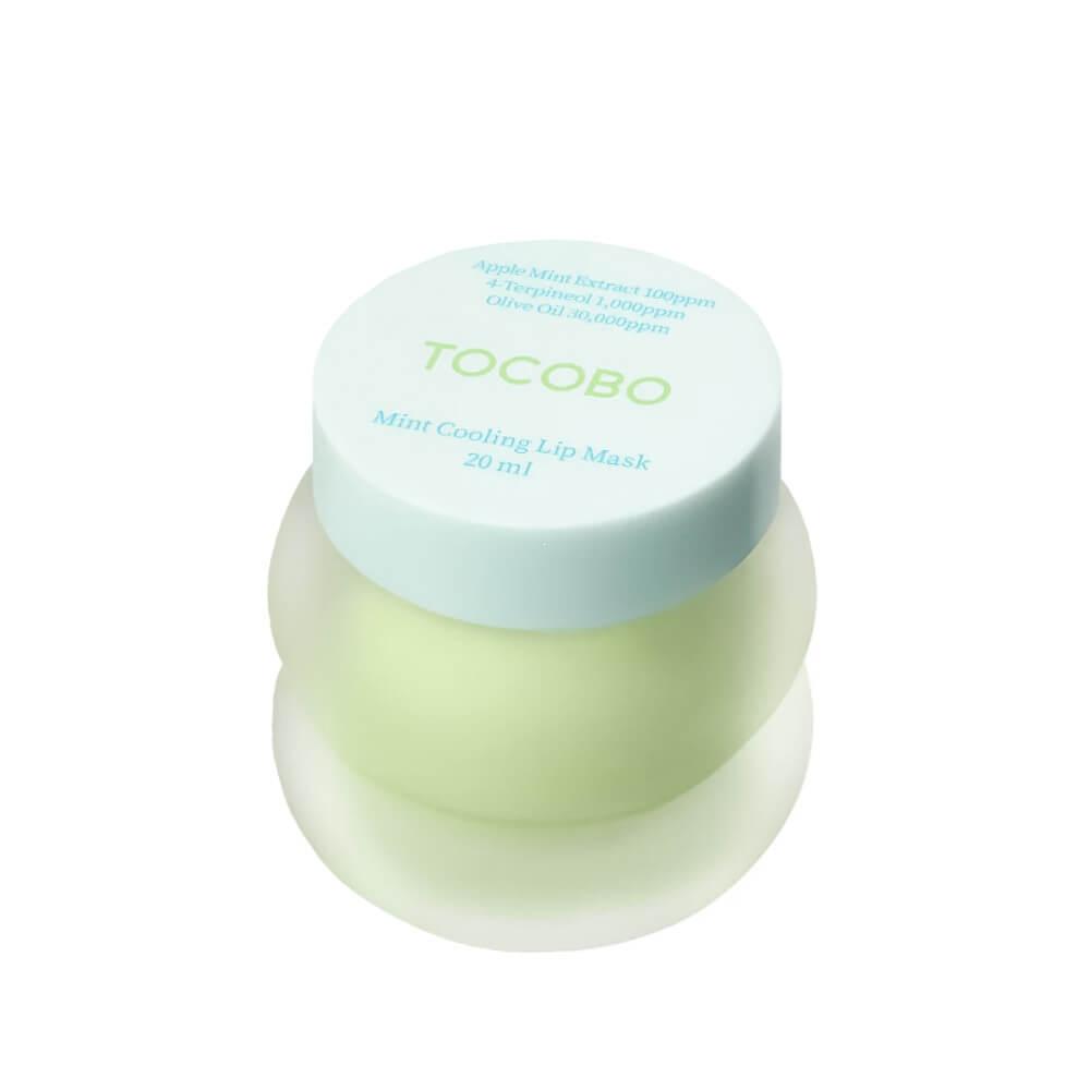 Ночная охлаждающая маска для губ с мятой Tocobo Mint Cooling Lip Mask, 20 мл