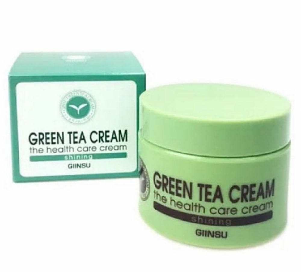 Крем для лица с зеленым чаем Giinsu Shining Green Tea Cream, 50 мл