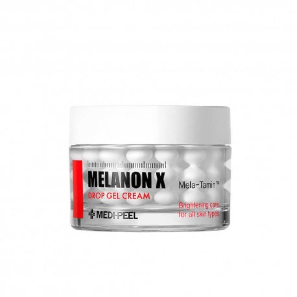 Крем для лица осветляющий капсульный  с витаминами и глутатионом Medi-Peel Melanon X Drop Gel Cream, 50 мл