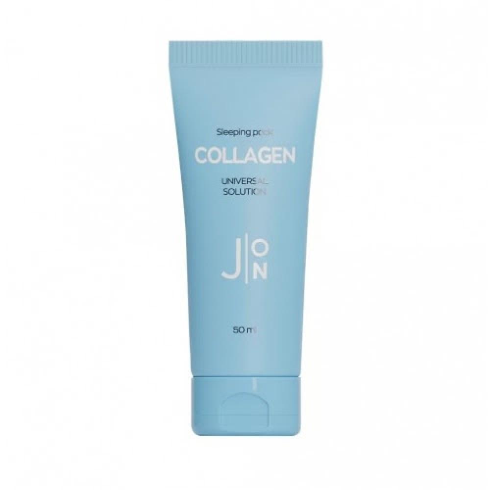 Ночная увлажняющая маска  J:ON Collagen Universal Solution Sleeping Pack 50г