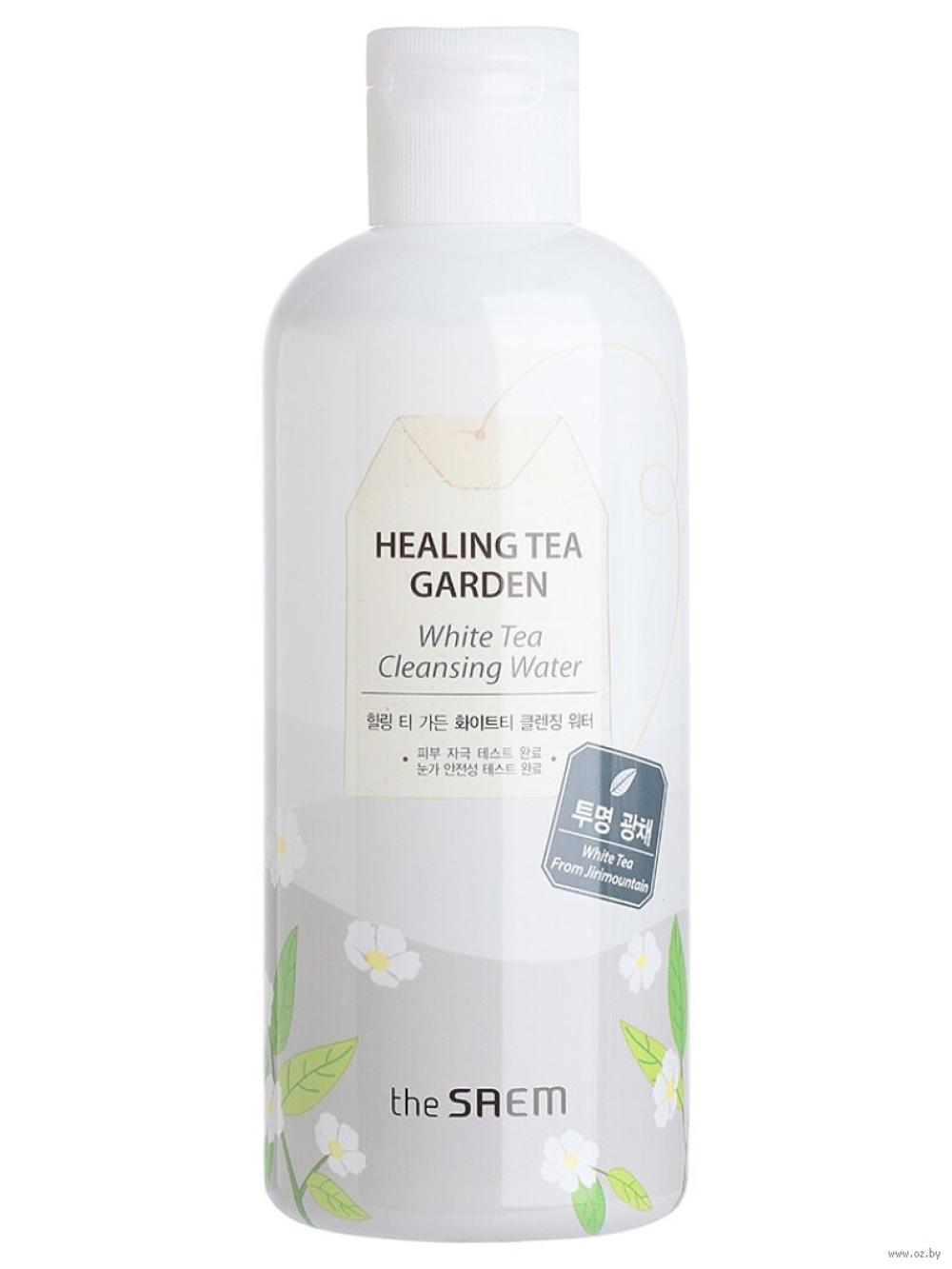 Мицелярная вода с экстрактом белого чая Healing Tea Garden White Tea Cleansing Water, 300мл