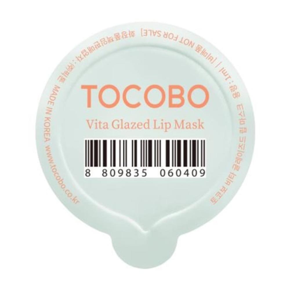 Восстанавливающая глазированная маска для губ Tocobo Vita Glazed Lip Mask, 1 мл