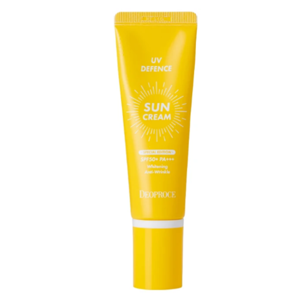 Солнцезащитный крем для лица Deoproce UV Defence Suncream Special Edition SPF50+ PA+++, 50 мл