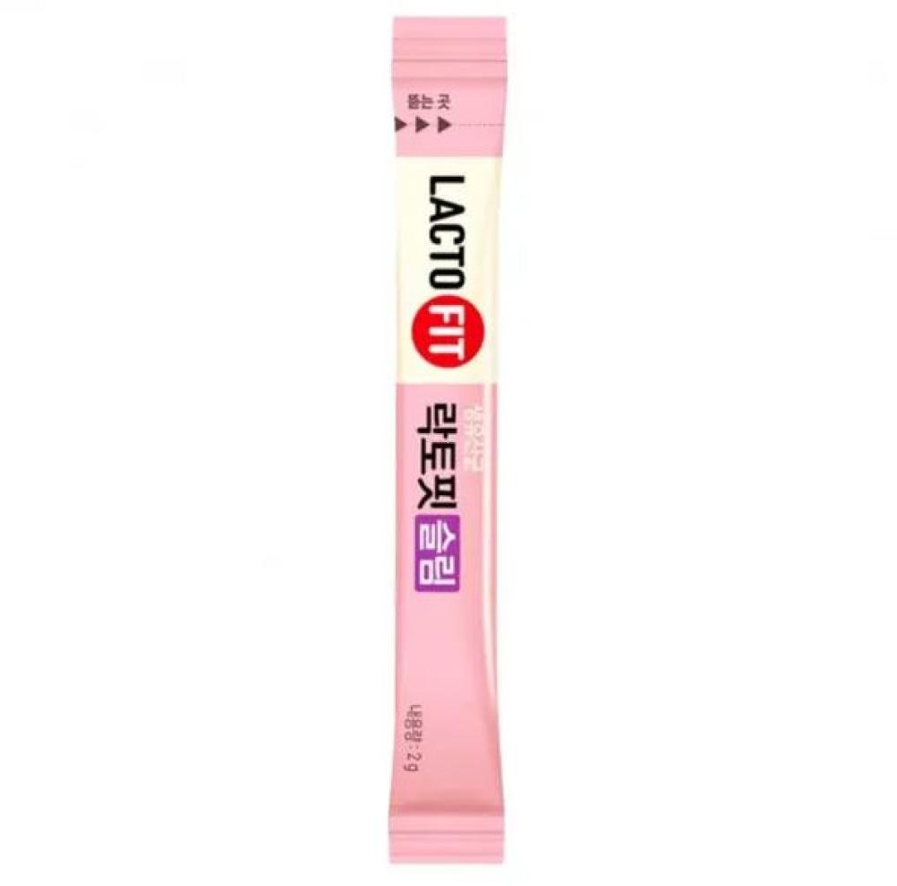 Коктейль-синбиотик для похудения на основе живых лактобактерий Lacto-Fit Chong Kun Dang Probiotics Slim, 1 саше 2 гр