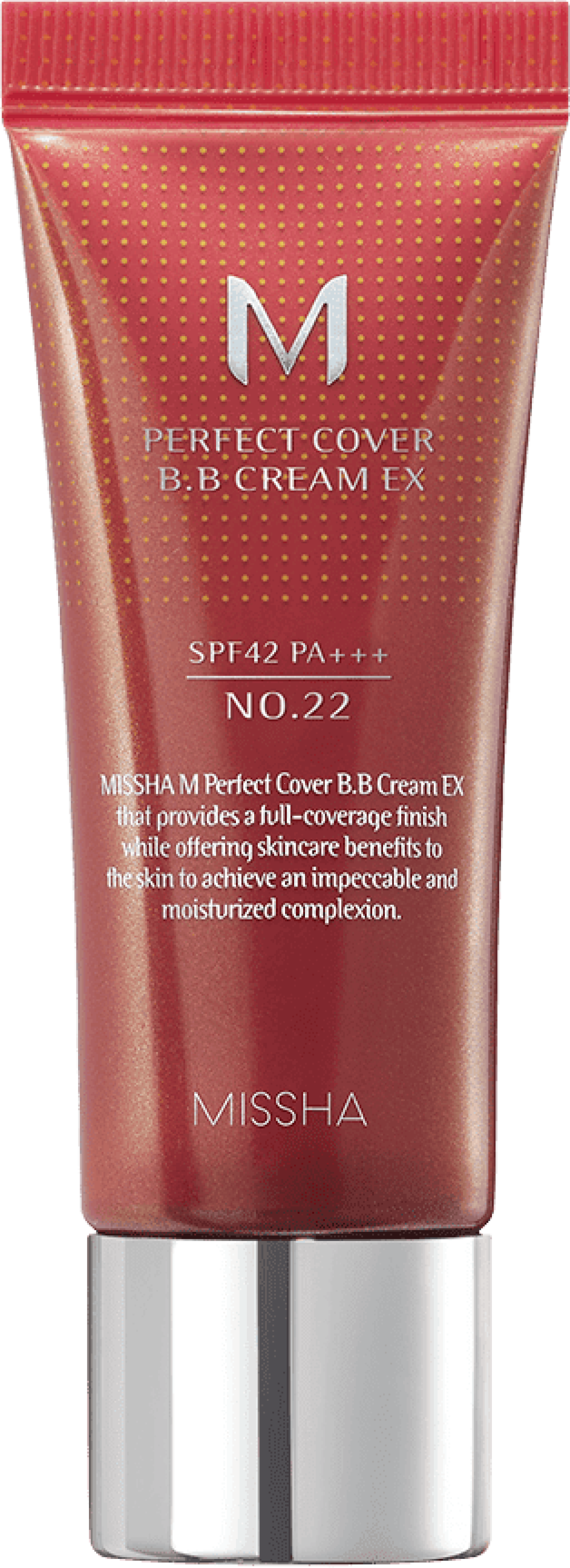 BB-крем MISSHA M Perfect Cover BB Cream EX SPF42/PA+++ (No.22), 20 мл