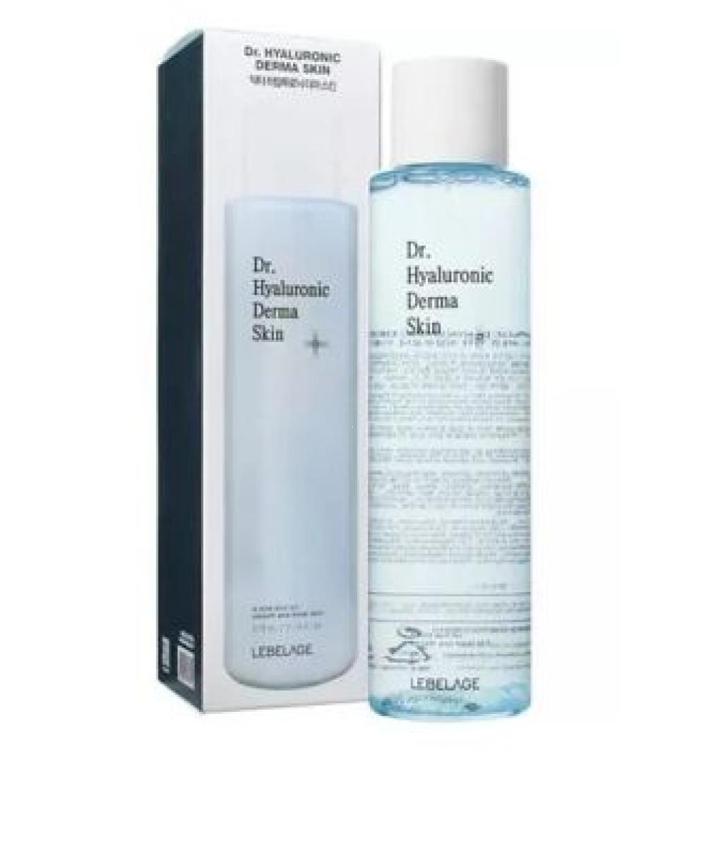 Увлажняющий тоник для лица LEBELAGE HYALURONIC DERMA SKIN, 200 мл
