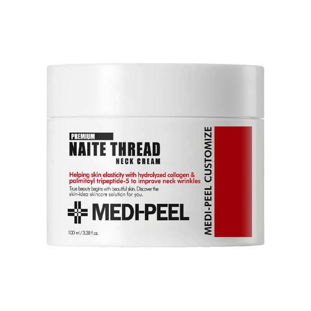 Лифтинг-крем для шеи с пептидами и коллагеном Medi-Peel Premium Collagen Naite Thread Neck Cream 2.0, 100 мл