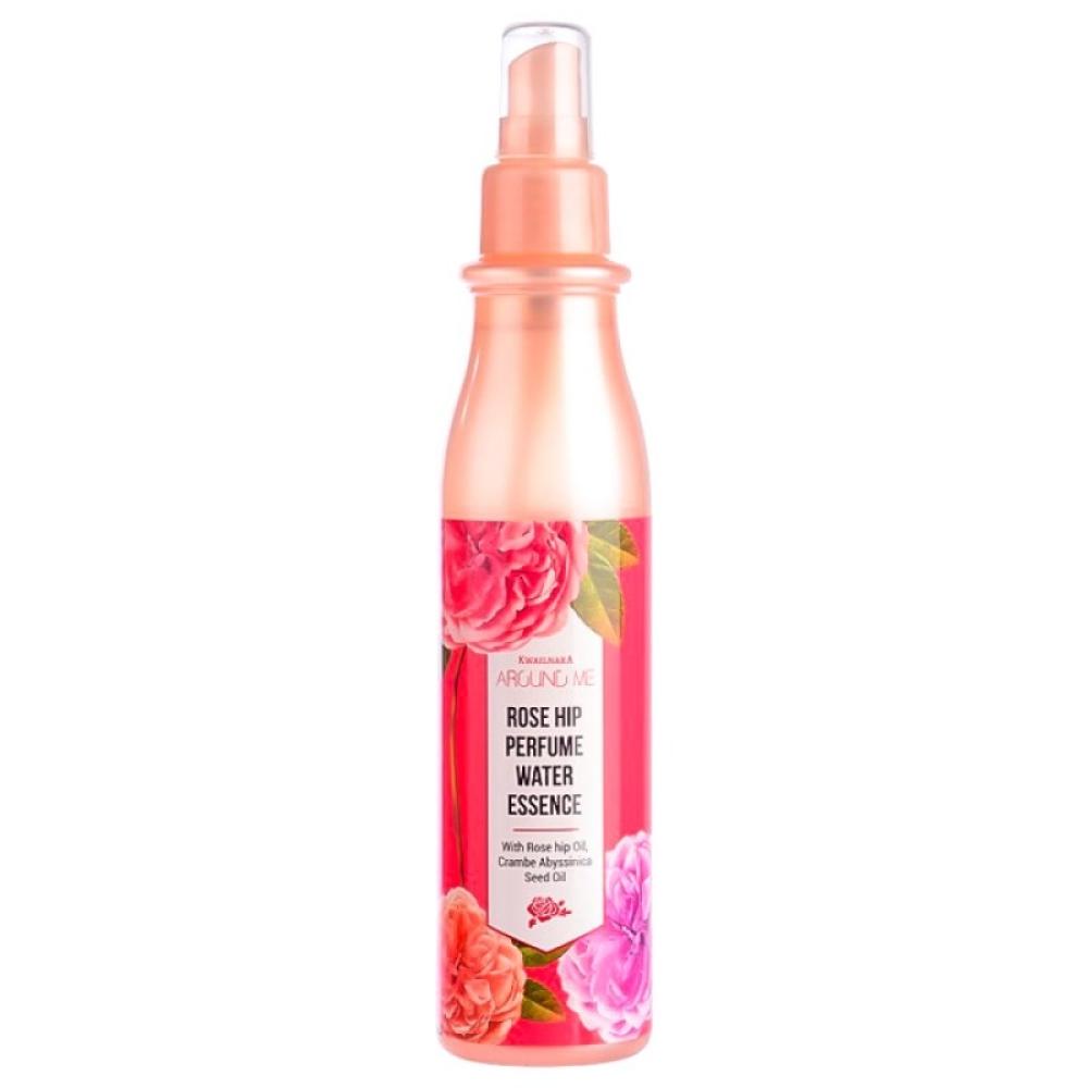 Эссенция для повреждённых волос парфюмированная  WELCOS Around Me Rose Hip Perfume Water Essence, 200 мл