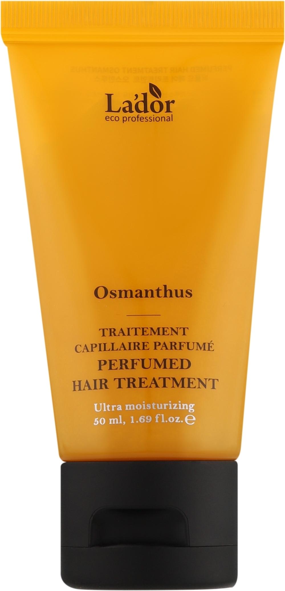 Парфюмированная маска для волос с кератином LA'DOR PERFUMED HAIR TREATMENT (OSMANTHUS) 50мл