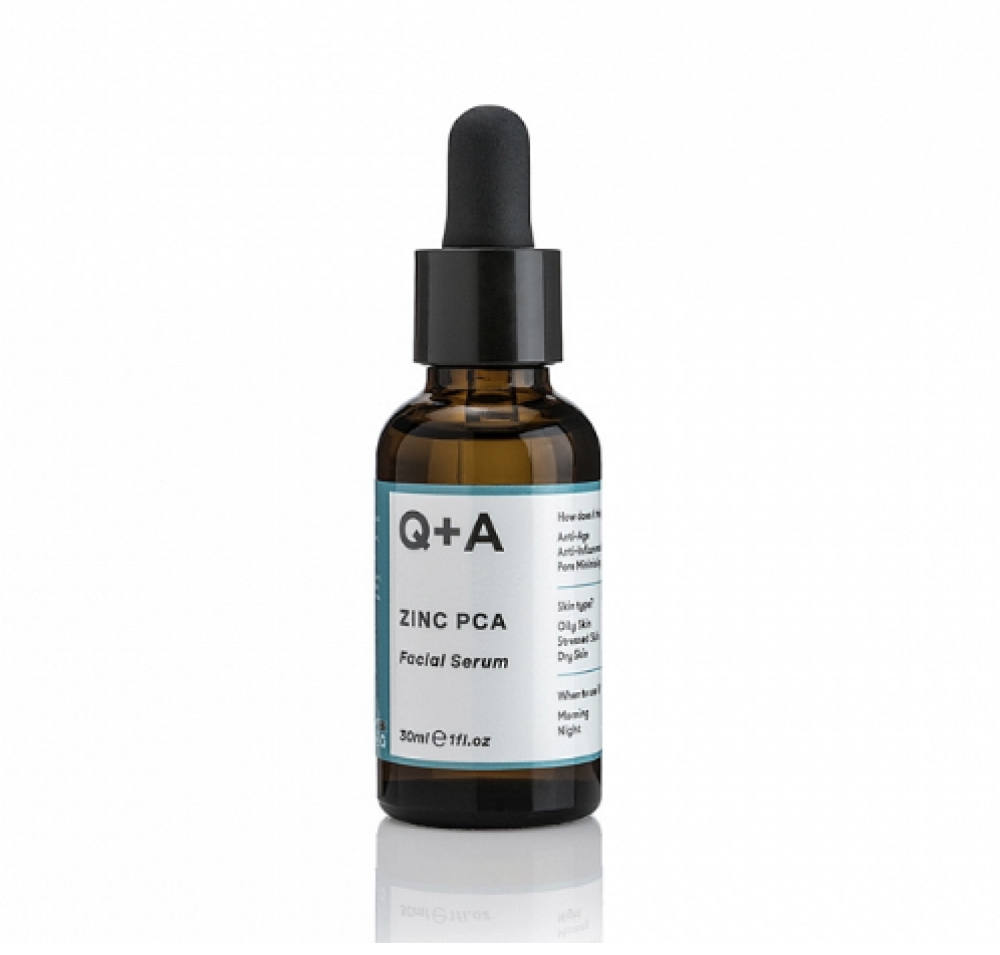  Сыворотка для лица Q+A ZINC PCA Facial Serum, 30 мл