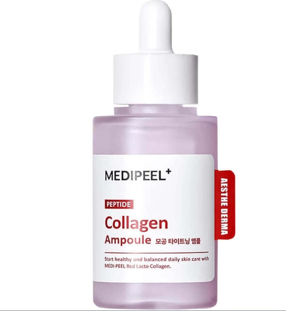 Укрепляющая пептидная ампула с коллагеном MEDIPEEL Red Lacto Collagen Tightening Ampoule, 50 мл