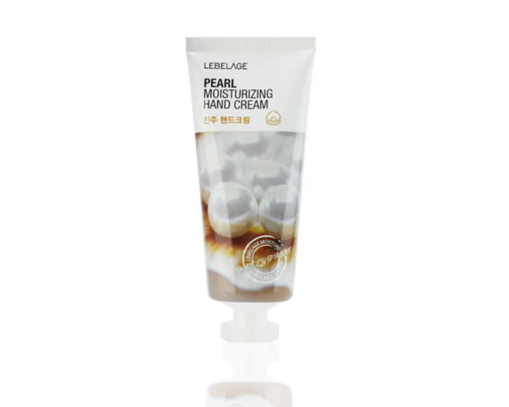 Увлажняющий крем для рук PEARL MOISTURIZING HAND CREAM с экстрактом жемчуга LEBELAGE, 100 мл