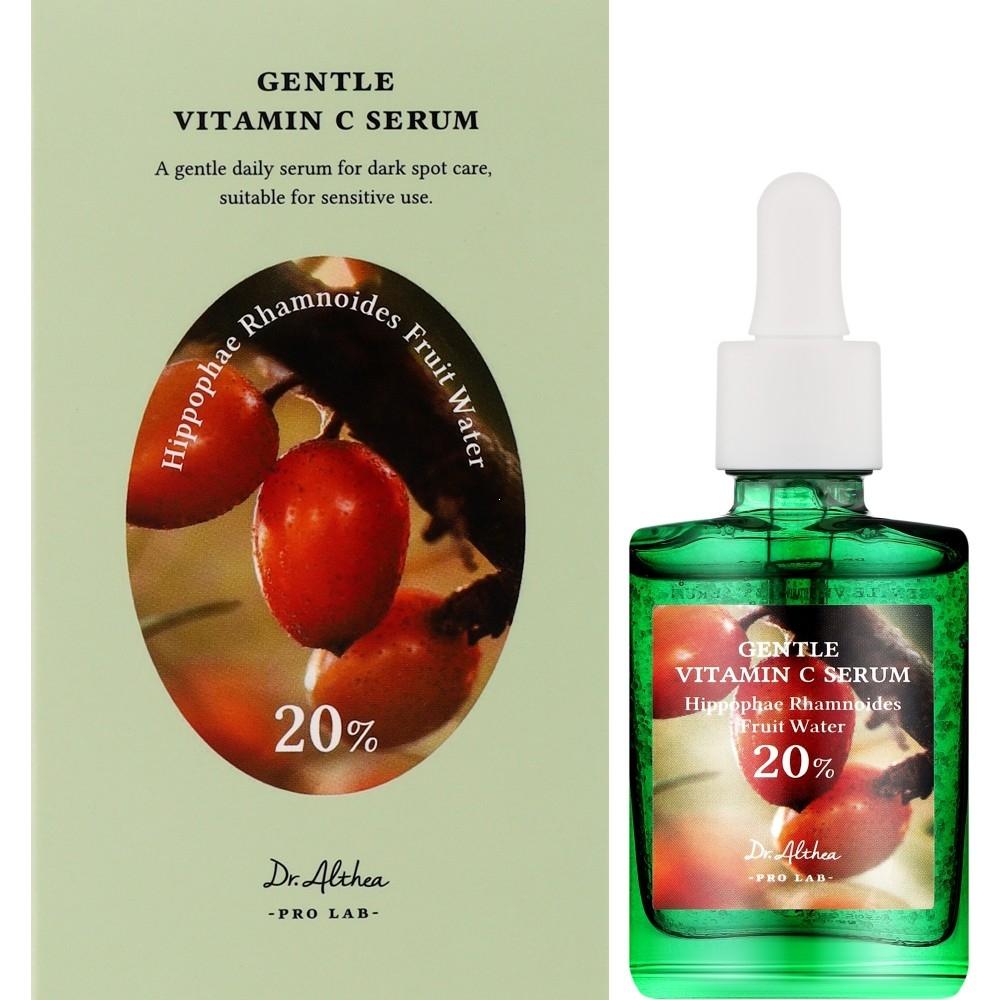 Антиоксидантная сыворотка с облепихой для проблемной кожи Dr. Althea Gentle Vitamin C Serum, 30 мл