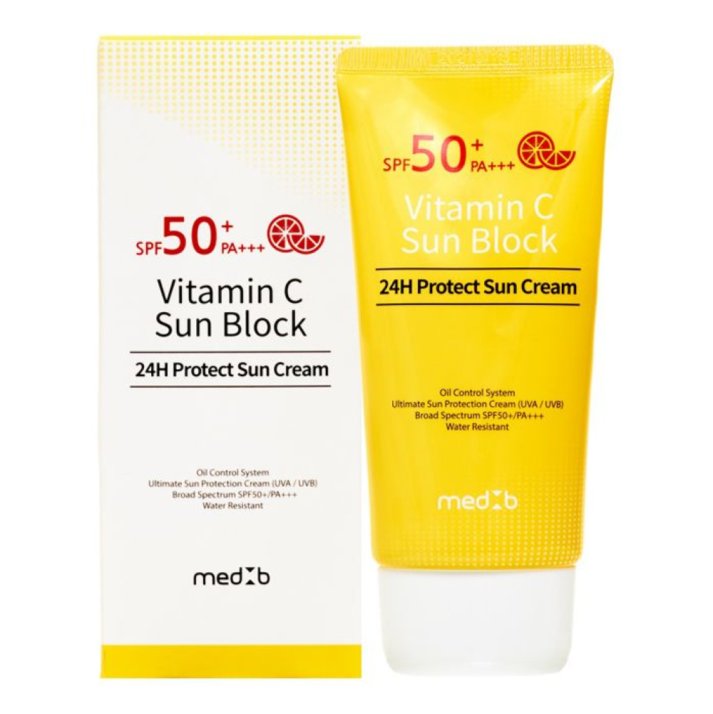 Солнцезащитный крем с витамином C MEDB Vitamin C 24H Protect Sun Cream