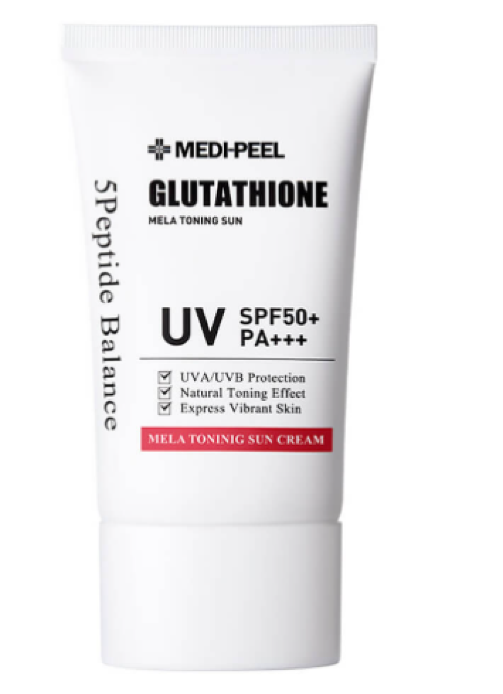 Крем с SPF защитой с глутатионом Medi-Peel Bio-Intense Glutathione Mela Toning Sun Cream SPF 50+, 50 мл