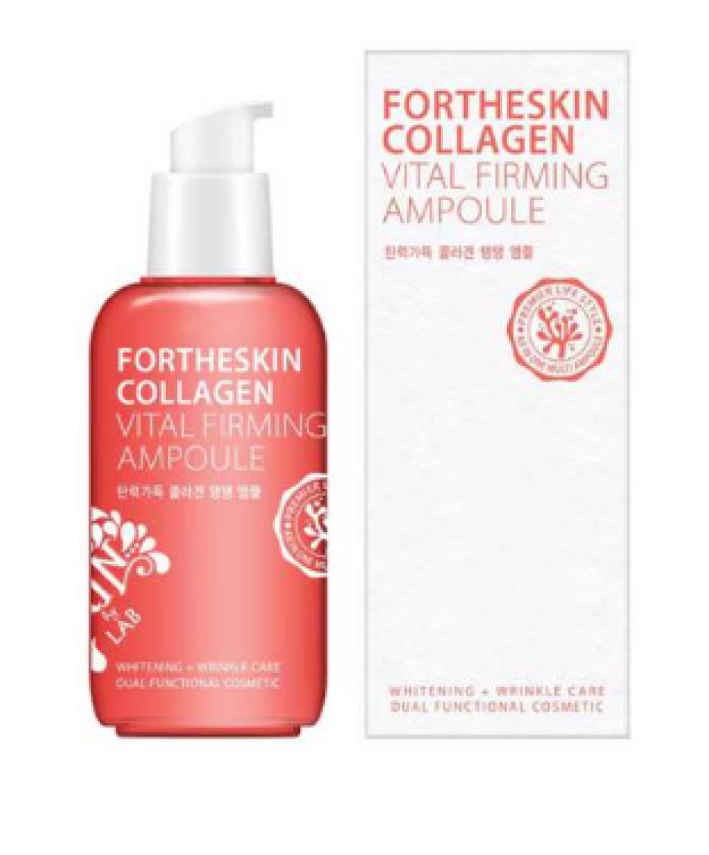 Сыворотка для лица коллаген  Fortheskin Collagen Vital Firming Ampoule, 100 мл