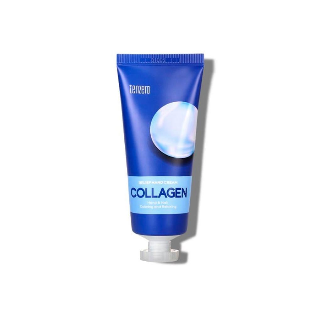 Рельефный крем для рук с коллагеном TENZERO RELIEF HAND CREAM COLLAGEN, 100мл