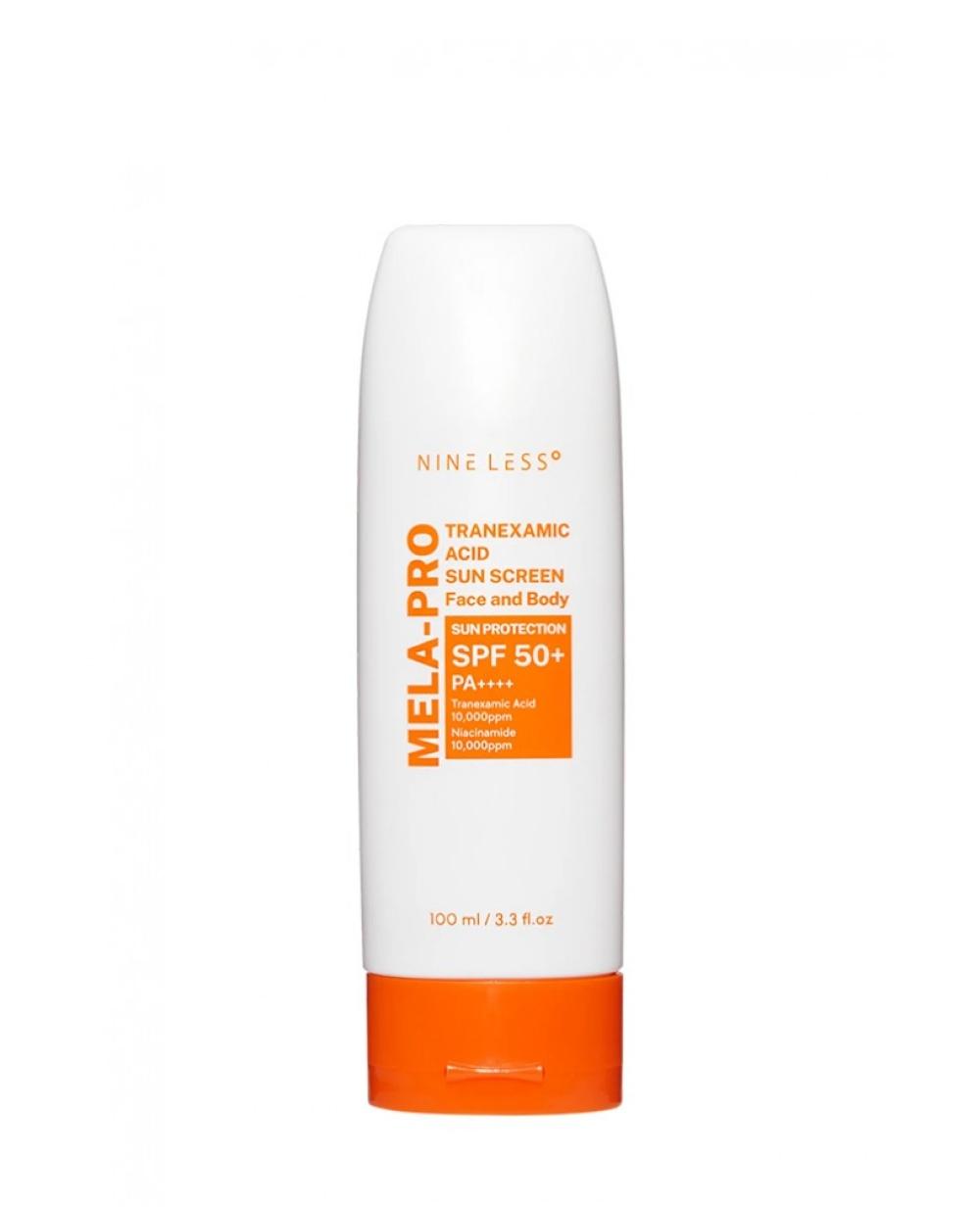 Крем солнцезащитный с транексамовой кислотой NINE LESS MELA-PRO Tranexamic Acid Sun Screen, 100 мл
