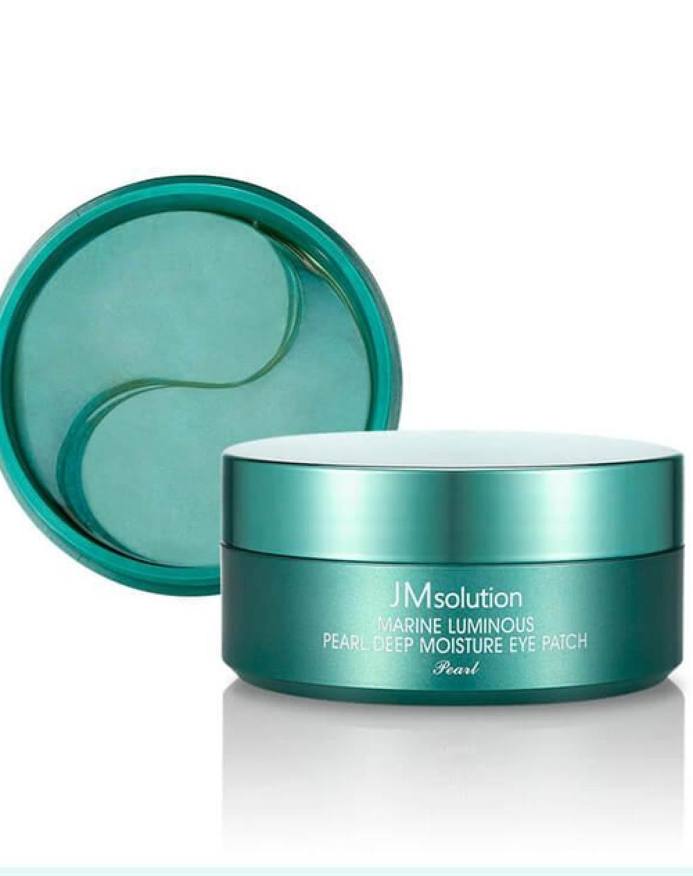 Гидрогелевые патчи с морским комплексом JMsolution Marine Luminous Pearl Deep Moisture Eye Patch, 60 шт