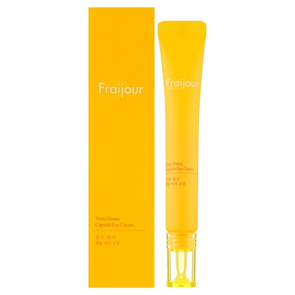 Капсульный крем для век против тёмных кругов EVAS Fraijour Yuzu Honey Capsule Eye Cream, 15 мл
