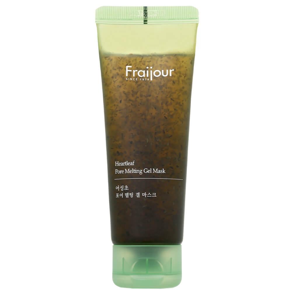 Гелевая маска со спикулами для сужения пор Fraijour Heartleaf Pore Melting Gel Mask, 75 гр