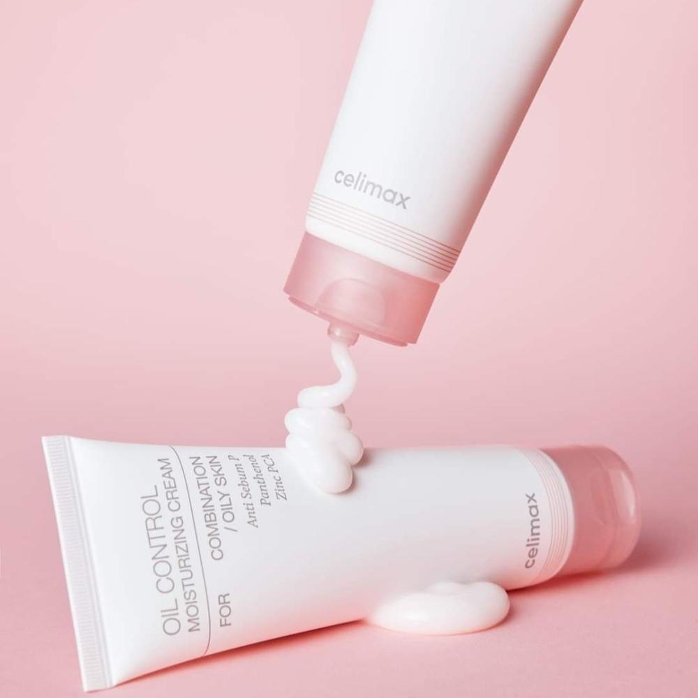 Увлажняющий крем против жирного блеска Celimax Oil Control Moisturizing Cream, 80 мл