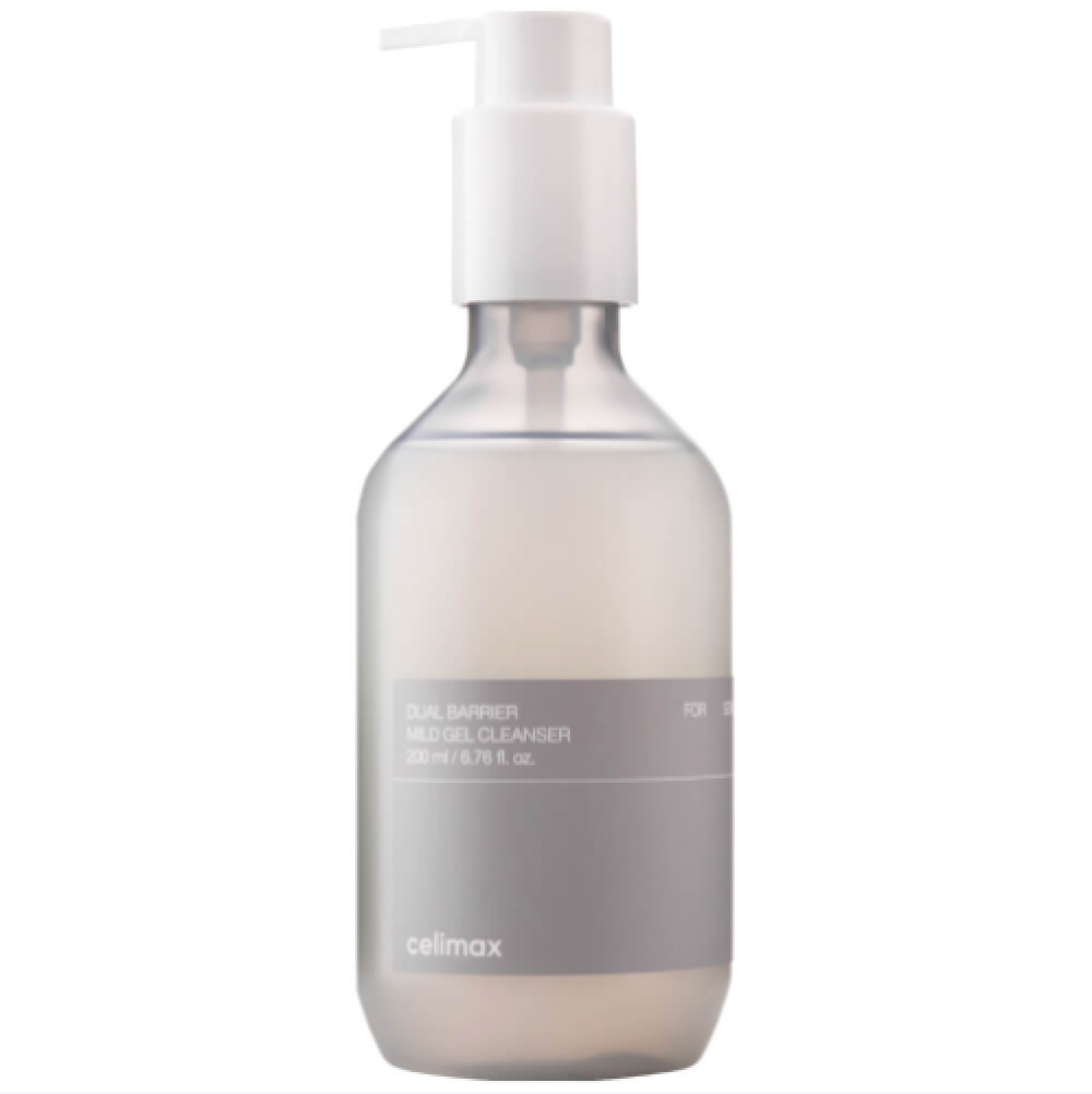 Гель-пенка для умывания с комплексом церамидов Celimax Dual Barrier Mild Gel Cleanser, 200 мл