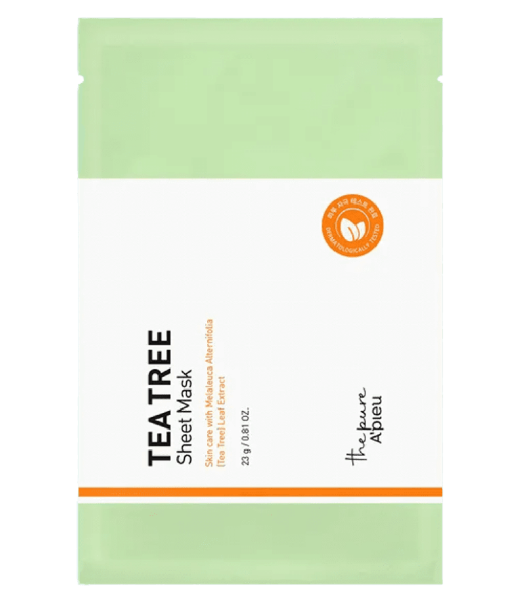 Тканевая маска для проблемной кожи A'PIEU The Pure Tea Tree Sheet Mask