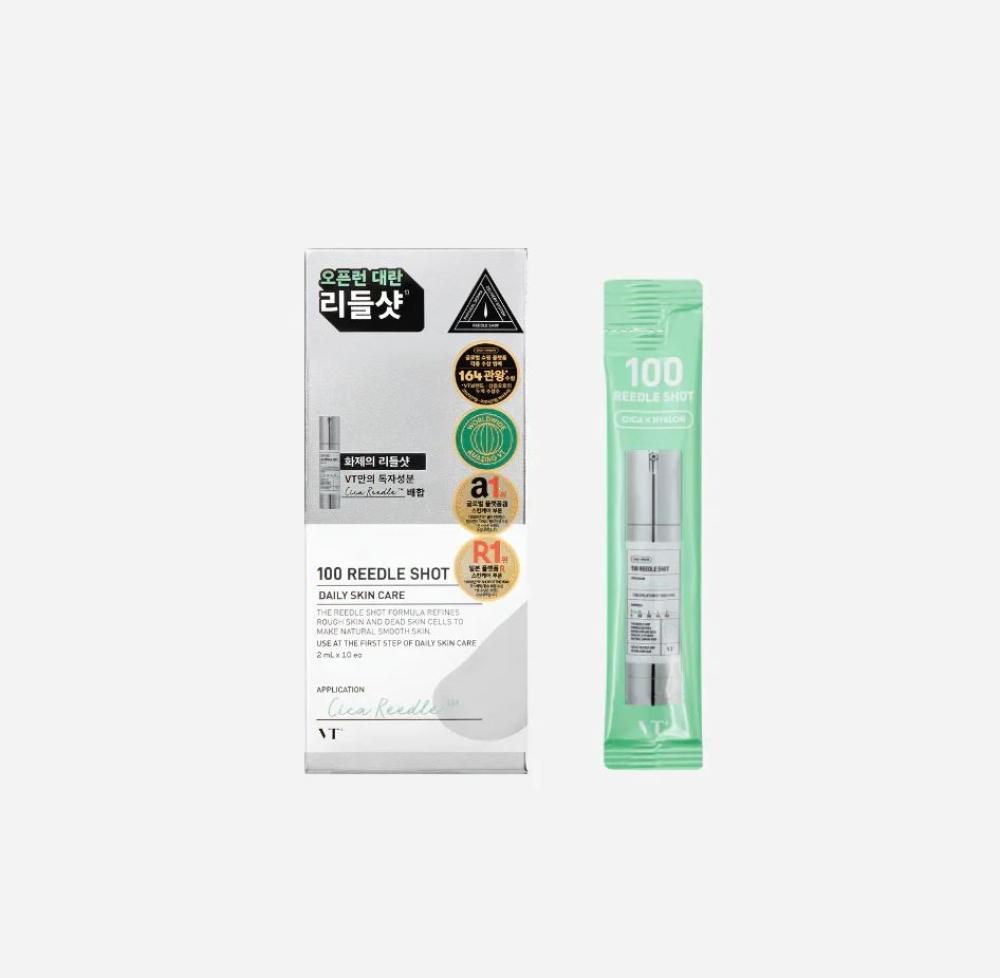 Бустер-сыворотка с микроиглами VT Cosmetics Reedle Shot 100, саше 2 мл