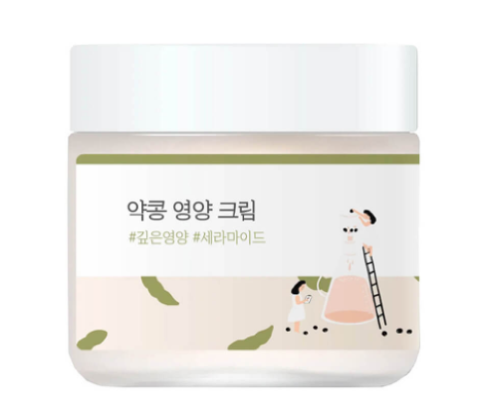 Крем питательный с чёрной соей Round Lab Soybean Nourishing Cream, 80 мл