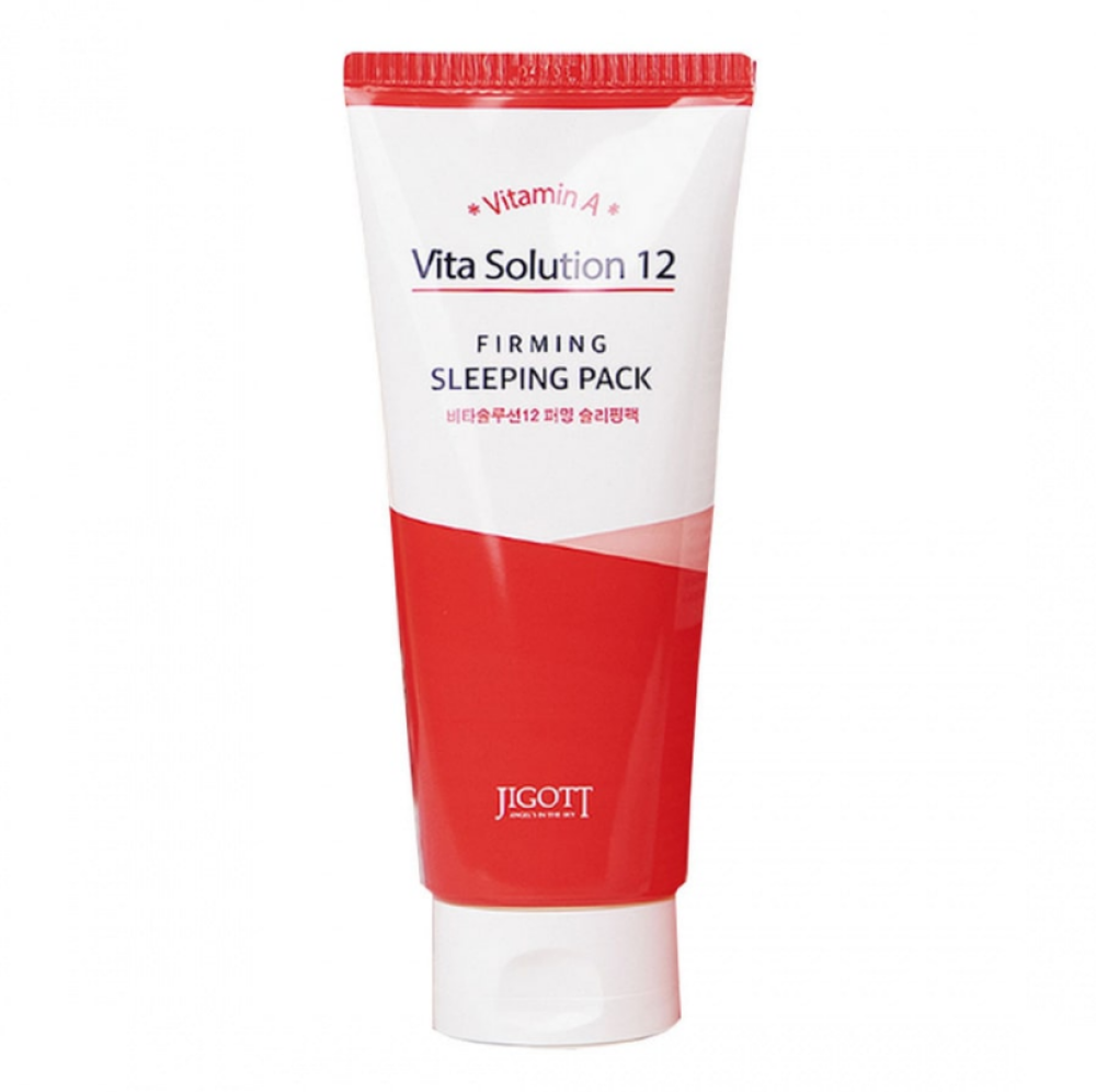 Маска для лица укрепляющая ночная Jigott Vita Solution 12 Firming Sleeping Pack