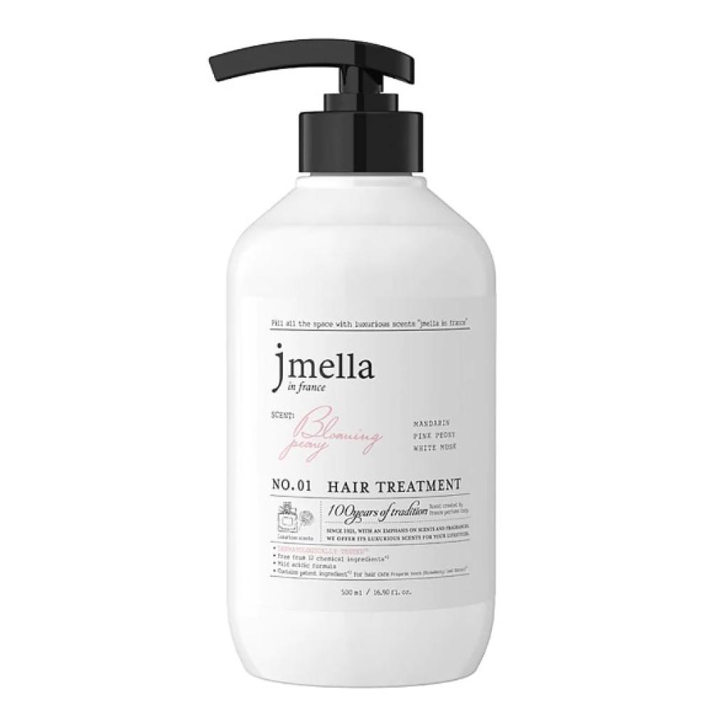 Парфюмированная маска-бальзам Jmella In France Blooming Peony Hair Treatment, 500 мл