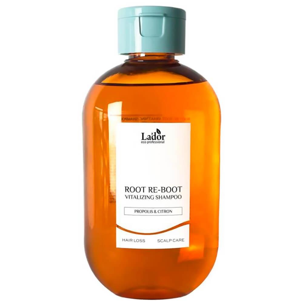 Шампунь для сухой кожи головы с прополисом Lador Root Re-Boot Vitalizing Shampoo Propolis & Citron, 300 мл