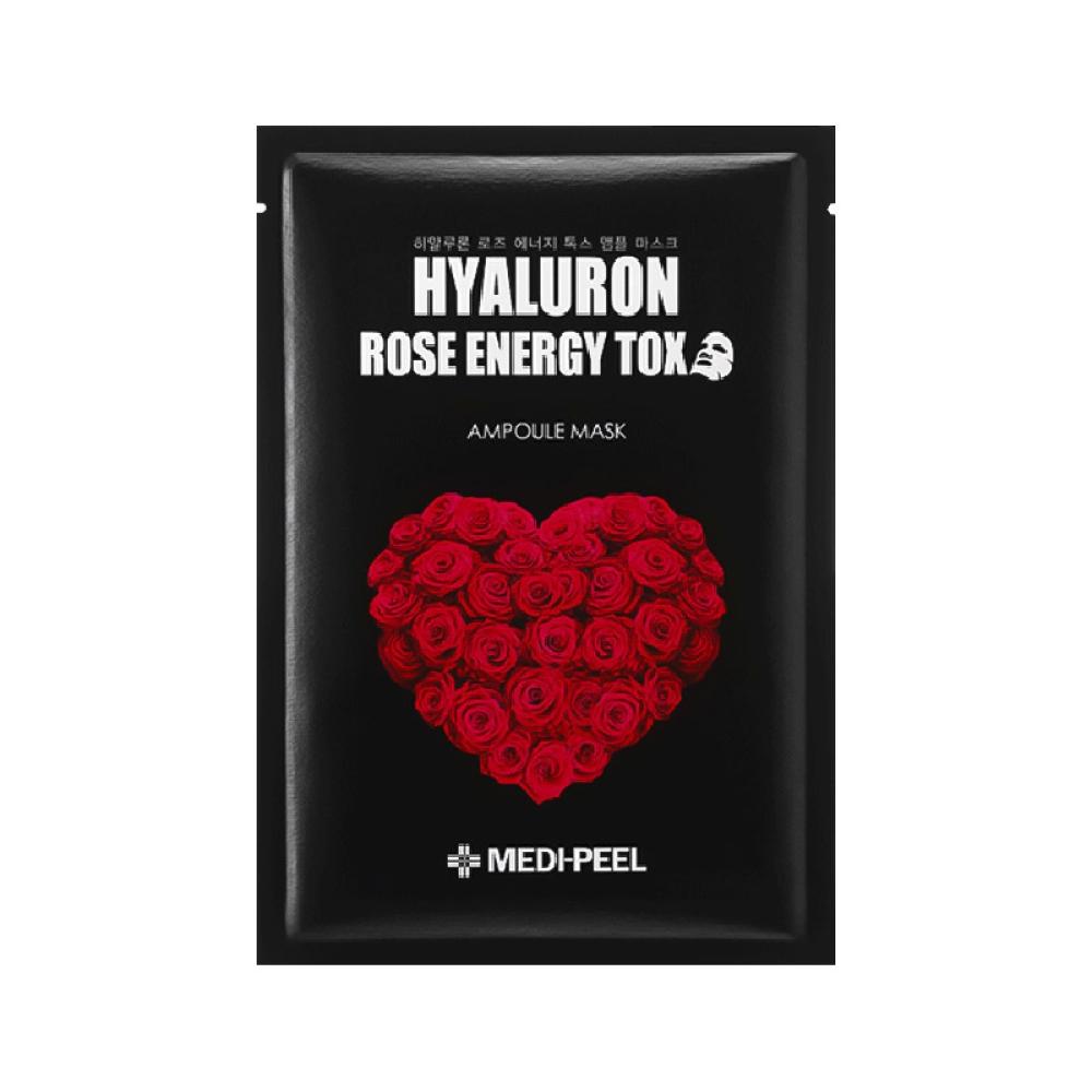Ампульная омолаживающая маска с розой Medi-Peel Hyaluron Rose Energy Tox 1 шт