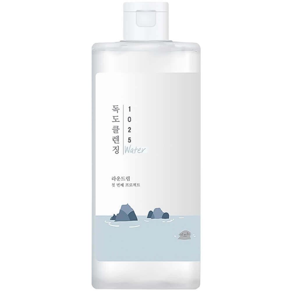 Мягкая мицеллярная вода для снятия макияжа Round Lab 1025 Dokdo Cleansing Water, 400 мл