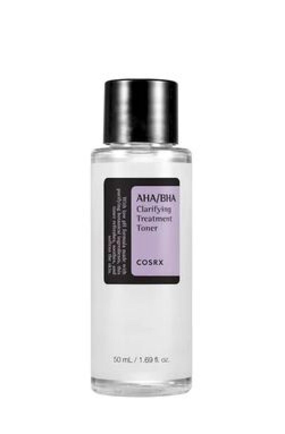 Мягкий очищающий тоник с кислотами COSRX AHA/BHA Clarifying Treatment Toner, 50 мл