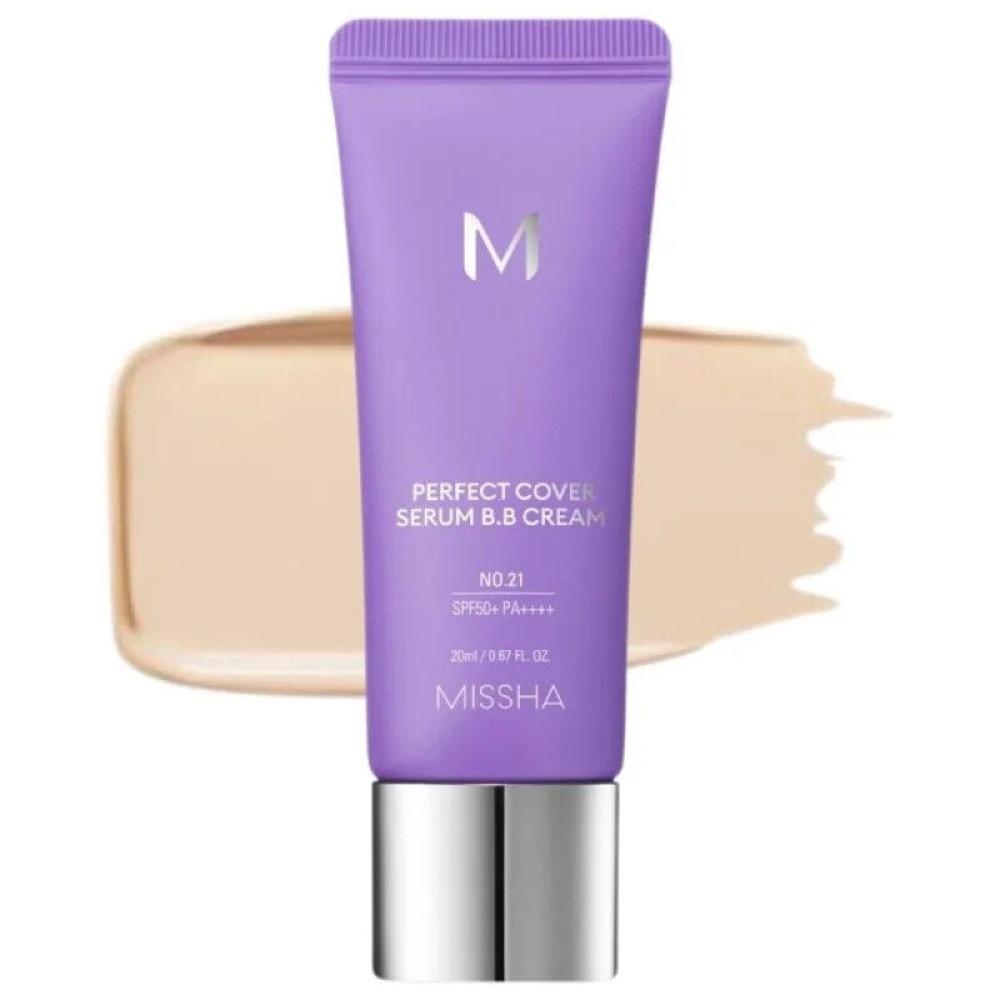 BB-крем MISSHA M Perfect Cover Serum BB Cream SPF50+ PA++++ 21 ТОН, 20 мл