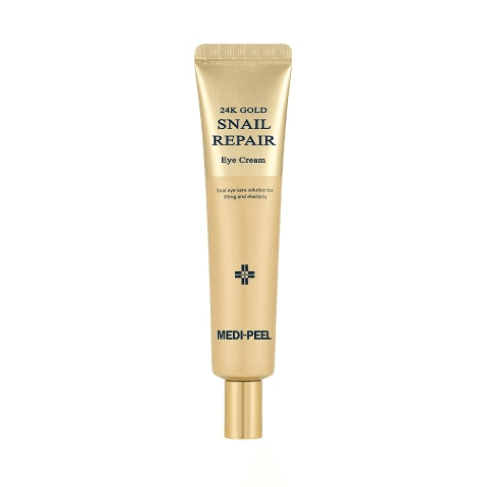 Регенерирующий крем для век с золотом и муцином улитки Medi-Peel 24K Gold Snail Repair Eye Cream, 40 мл