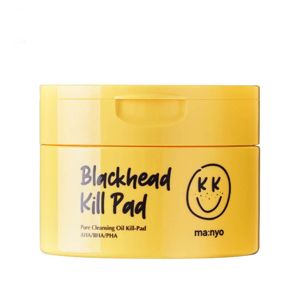 Очищающие кислотные пэды против черных точек Manyo Blackhead Pure Cleansing Killpad, 60 шт