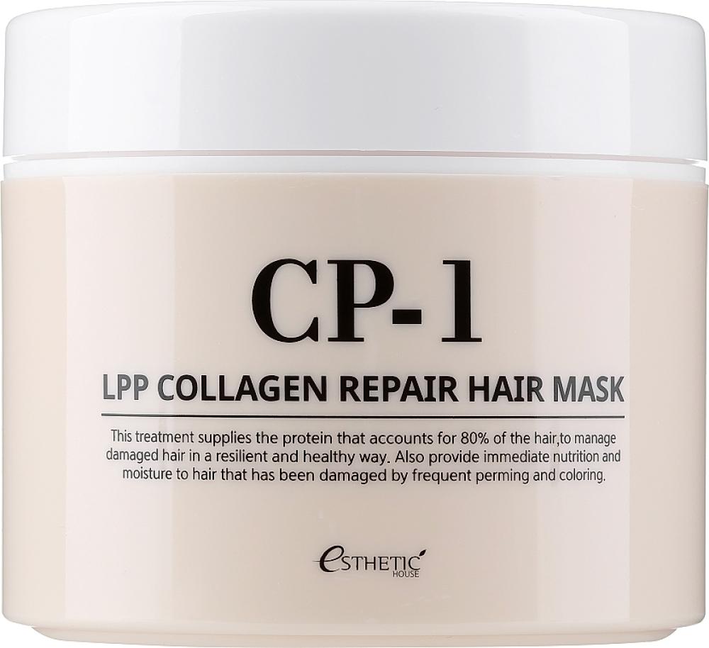 Восстанавливающая маска для волос CP-1 LPP COLLAGEN REPAIR HAIR MASK ESTHETIC HOUSE, 300 мл