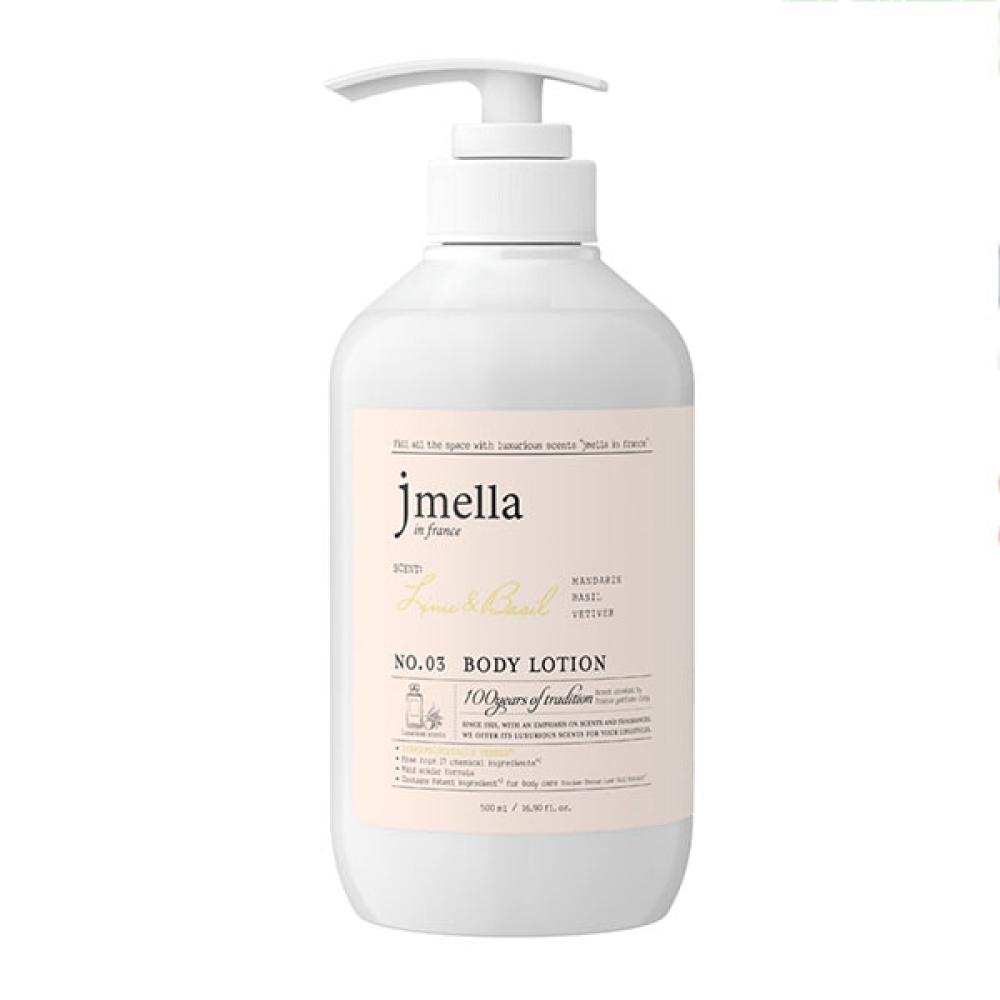 Парфюмированный лосьон для тела Jmella In France Lime & Basil Body Lotion, 500 мл