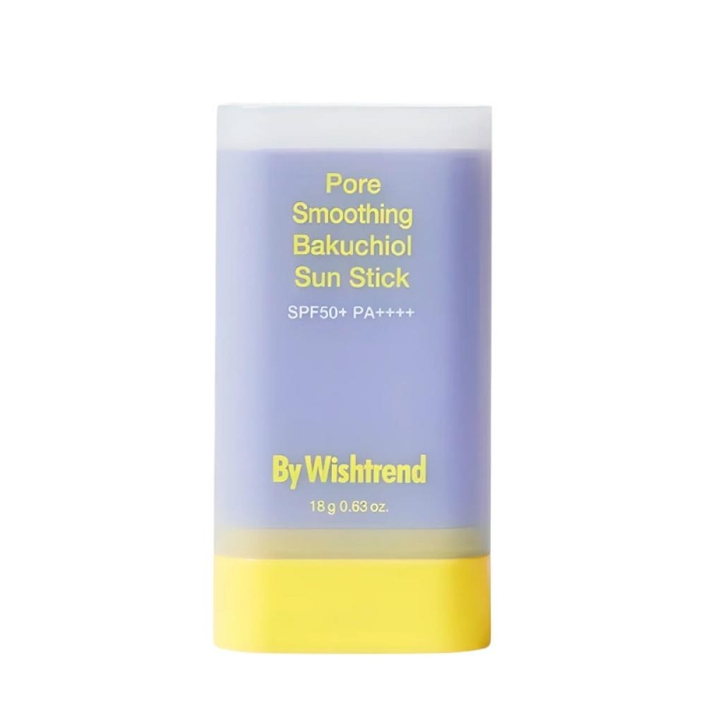 Солнцезащитный стик-праймер By Wishtrend Bakuchiol Sun Stick SPF50+ PA++++, 18 гр