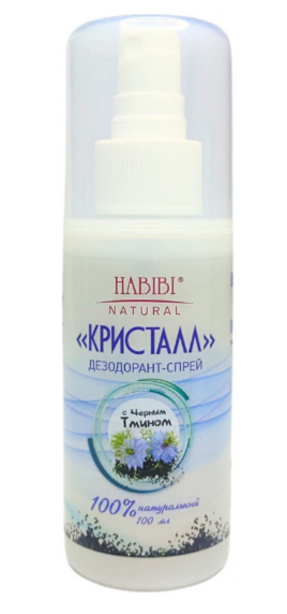 Кристаллический дезодорант-спрей Habibi "Кристалл"