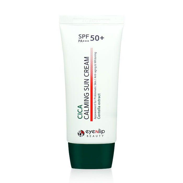 Крем с SPF защитой  с центеллой Eyenlip Cica Calming Sun Cream Spf 50+ Pa+++, 50мл