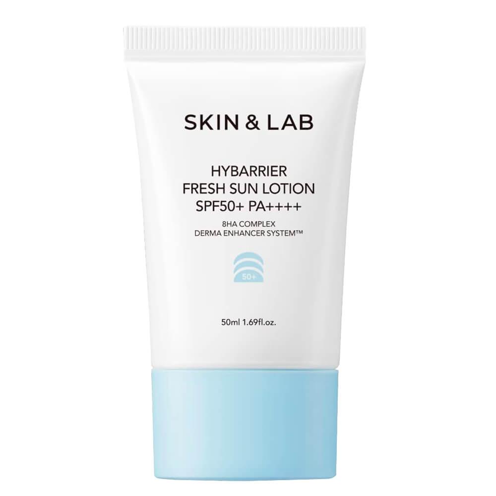 Солнцезащитный крем для сухой и чувствительной кожи SKIN&LAB Hybarrier Fresh Sun Lotion SPF 50+ PA++++, 50 мл